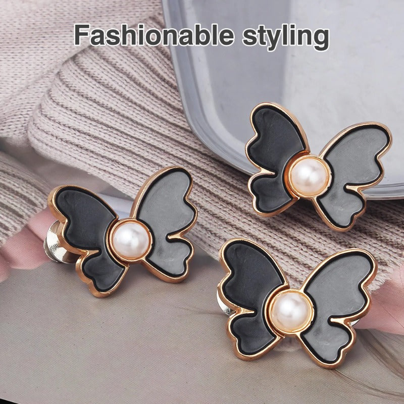Butterfly Waist Cinching Button