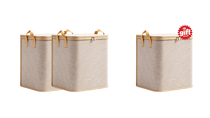 Large Collapsible Storage Bag with Handles
