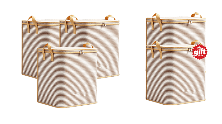 Large Collapsible Storage Bag with Handles