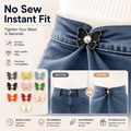 Butterfly Waist Cinching Button