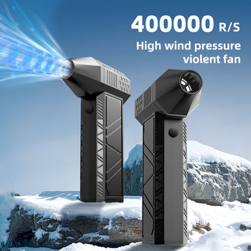 400000 Cordless Electric Compressed Air Duster | Mini Turbine Fan