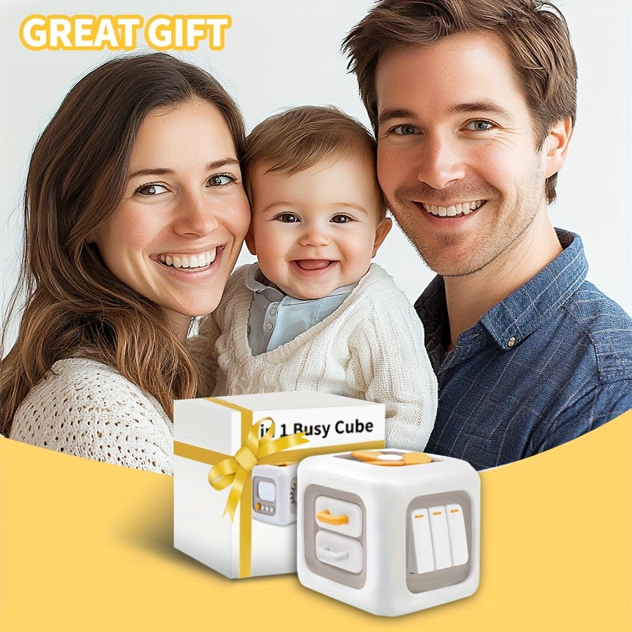 6-Sided Busy Cube for Kids