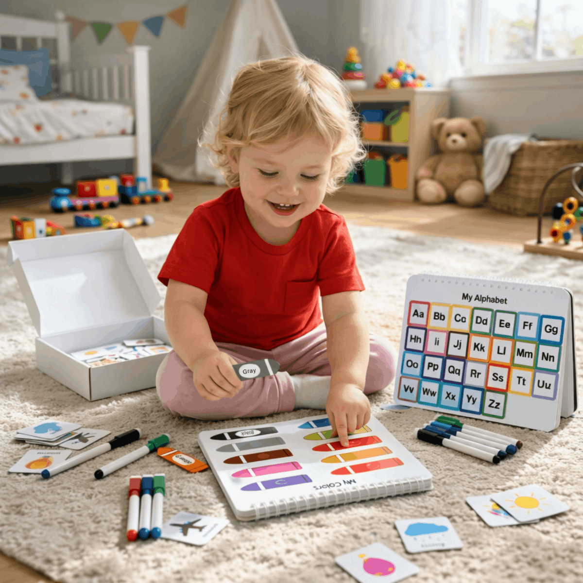 TibaToes™ Montessori Preschool Busy Book