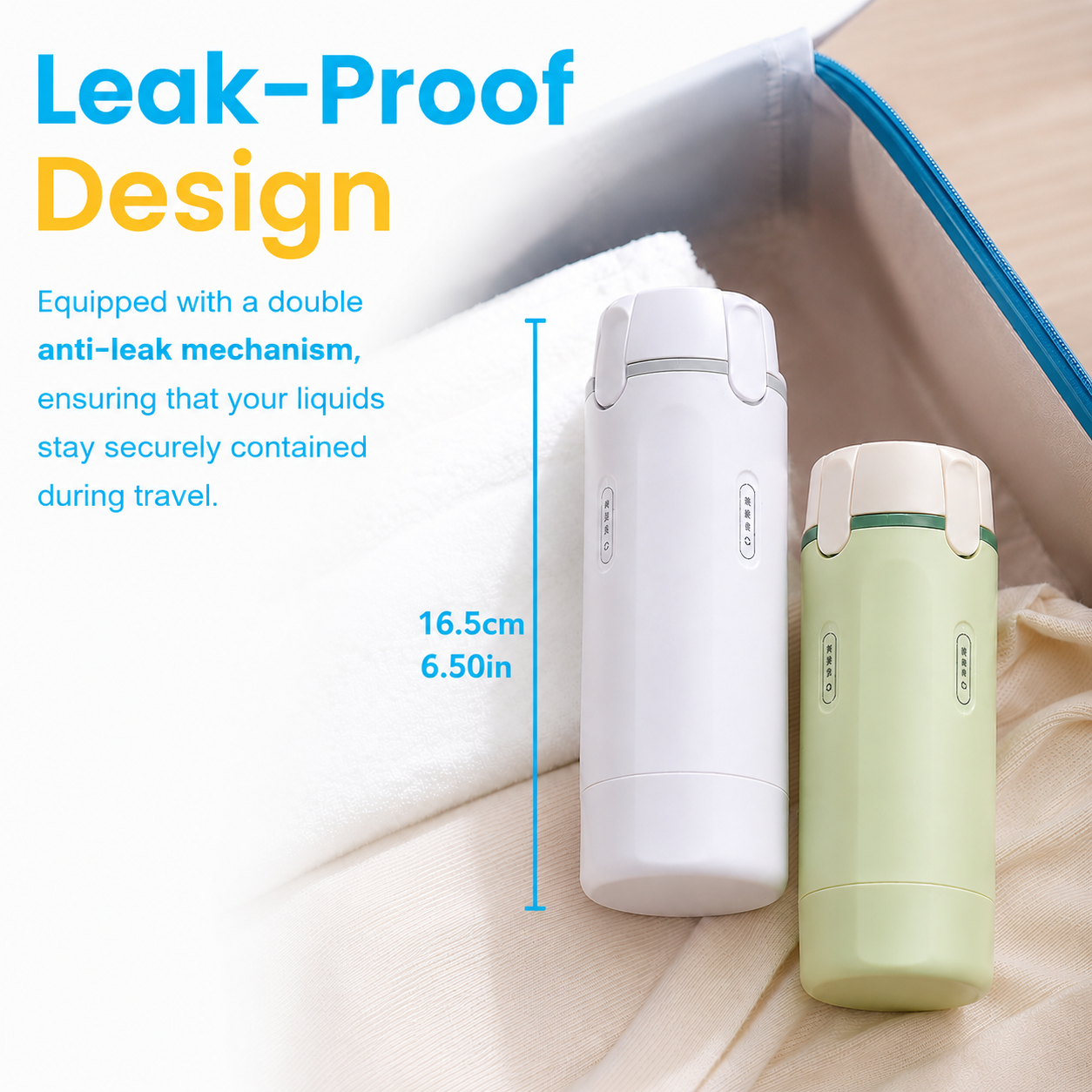 Packsy 4-in-1 Travel Dispenser