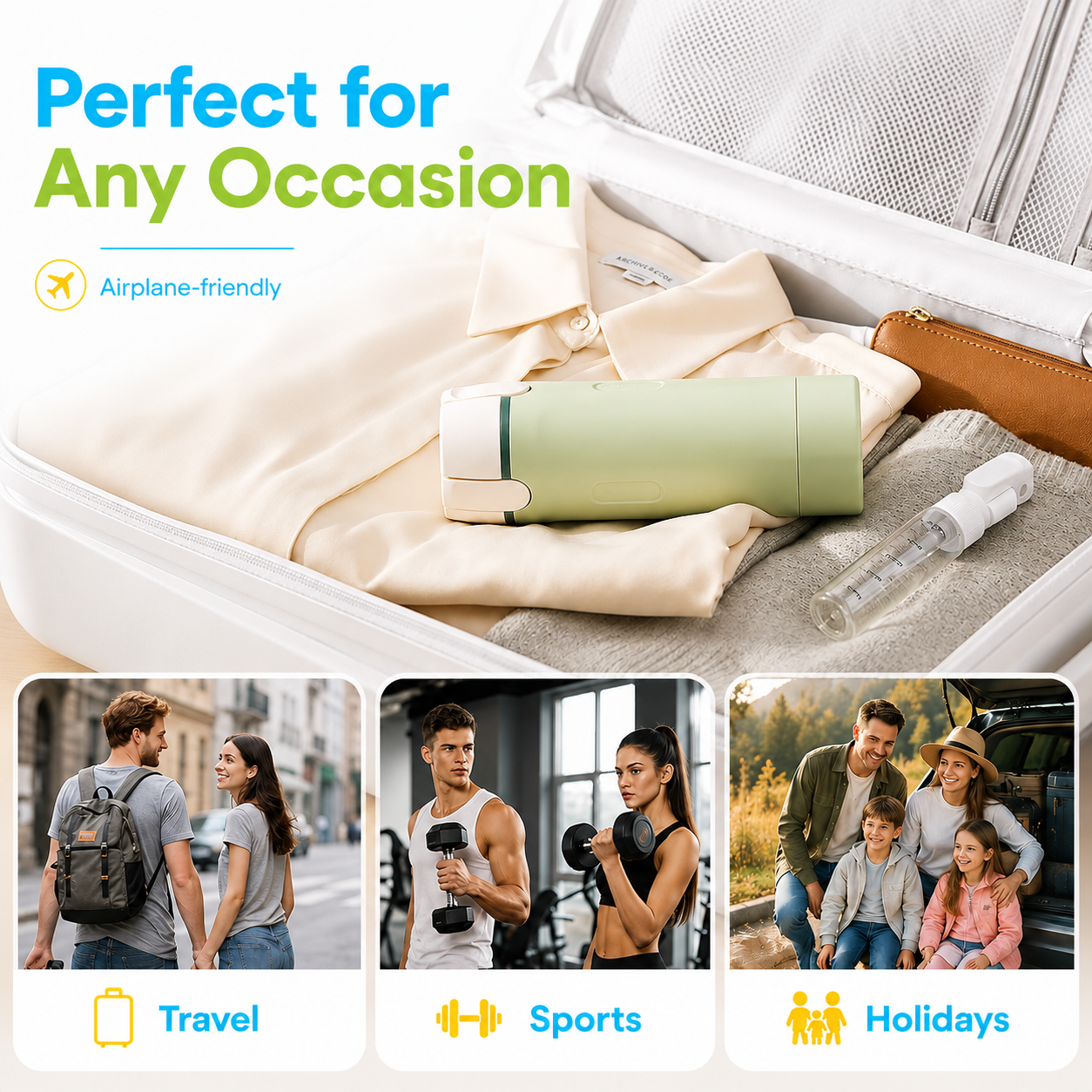 Packsy 4-in-1 Travel Dispenser