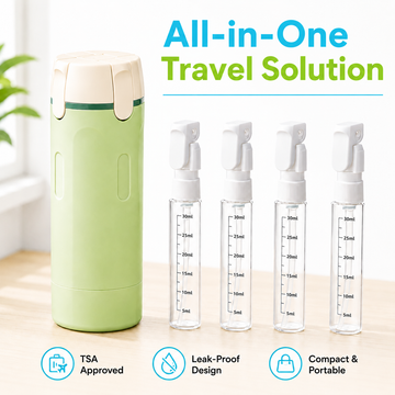 Packsy 4-in-1 Travel Dispenser