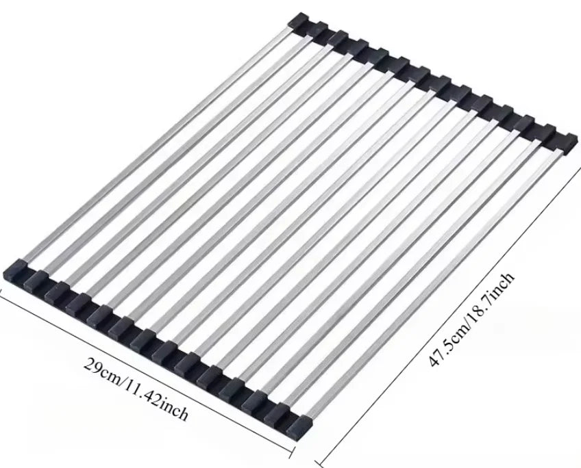 Dish Drain Storage Storage pack Dish Drying Racks Iron Kitchen Utensils Storage With Spout Drain Basket Kitchen Accessories