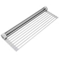 Dish Drain Storage Storage pack Dish Drying Racks Iron Kitchen Utensils Storage With Spout Drain Basket Kitchen Accessories