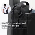 Magnetic Gym Bag Large Capacity Magnetic Carrier Bag With Phone Pocket Portable Gym Water Bottle Pouch Gym Accessories Organizer