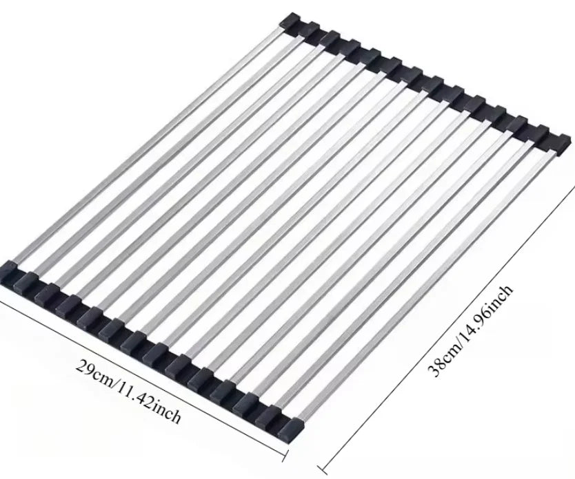 Dish Drain Storage Storage pack Dish Drying Racks Iron Kitchen Utensils Storage With Spout Drain Basket Kitchen Accessories