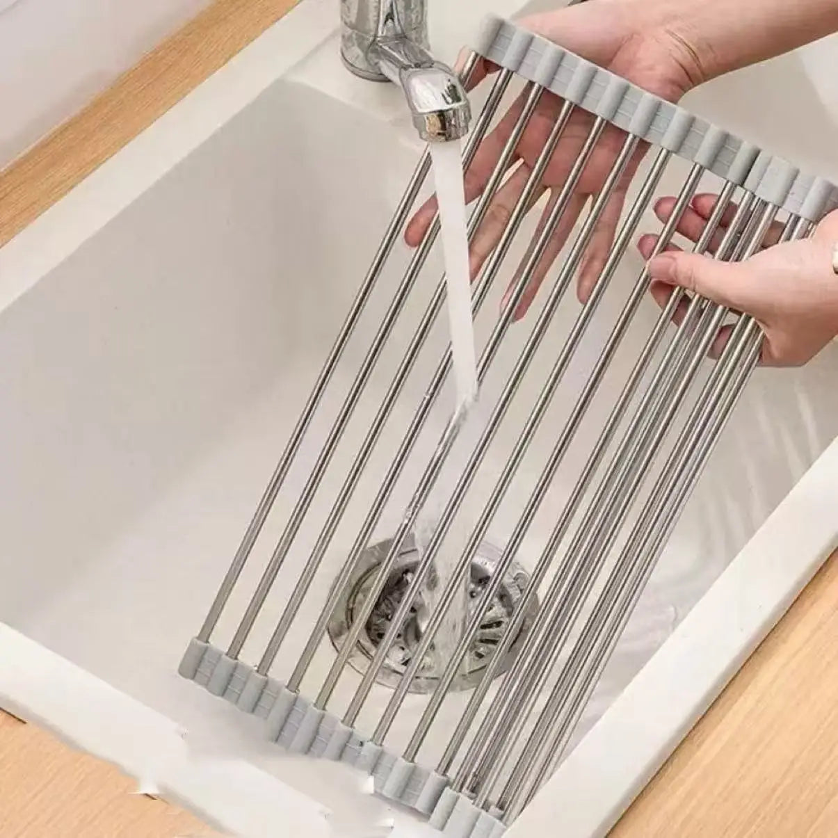 Dish Drain Storage Storage pack Dish Drying Racks Iron Kitchen Utensils Storage With Spout Drain Basket Kitchen Accessories