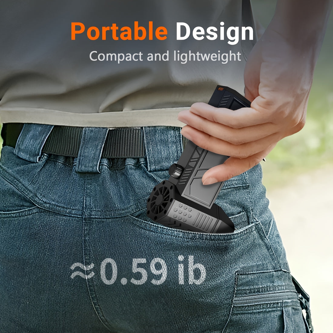 400000 Cordless Electric Compressed Air Duster | Mini Turbine Fan